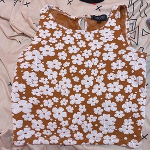 Womens Crop Tank Top